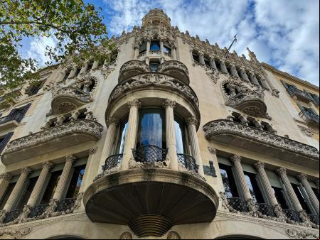 Fachada de la Casa Lleó i Morera.