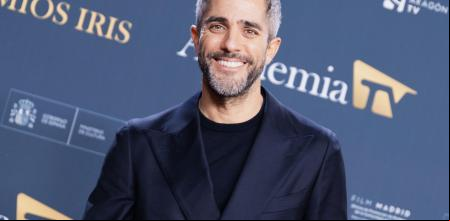 Roberto Leal, en la entrega de los premios Iris