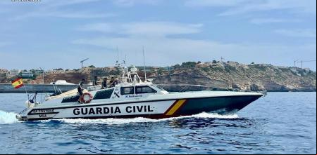 Dispositivo de búsqueda de pareja desaparecida en el mar en Mallorca.