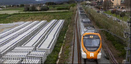 Macrocorte sin precedentes para desdoblar una parte de la línea de Vic