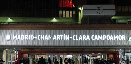 Una incidencia por falta de tensión eléctrica en Chamartín afecta a trenes entre Madrid y Levante