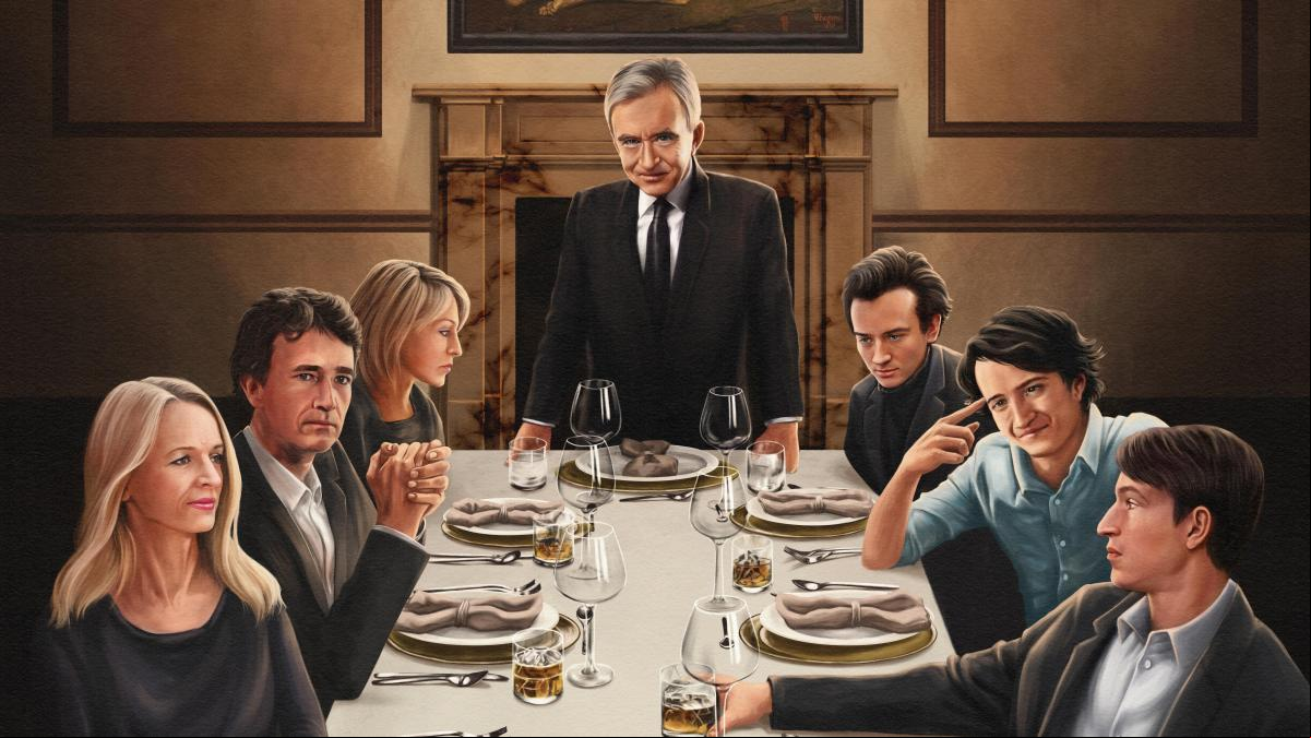 Arnault, Armani, Pinault, Prada... ‘Succession’ en el sector del lujo
