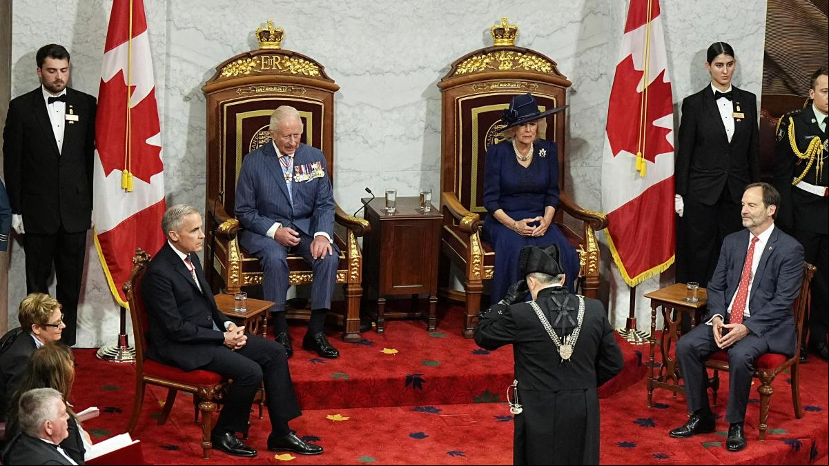 Carlos III defiende un Canadá “fuerte y libre” ante la amenaza de Trump