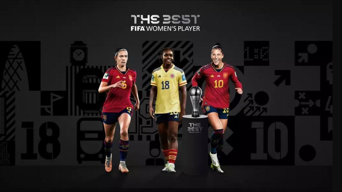 Aitana Bonmatí, Jenni Hermoso y Linda Caicedo, finalistas al The Best