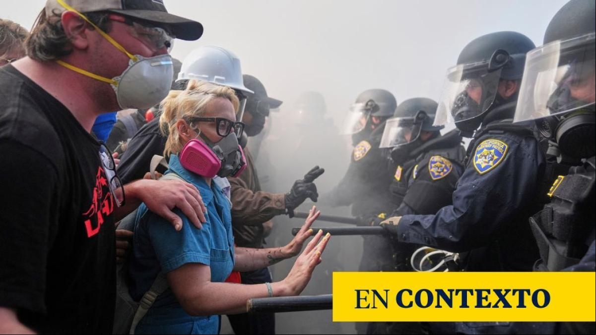 Las cinco razones que hay tras la operación militar de Trump en California
